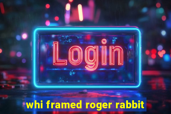 whi framed roger rabbit